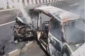 CAR FIRE