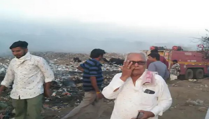 કલોલના પ્રતાપપુરા ગામ પાસે ડમ્પિંગ સાઈટને લીધે રહિશો ત્રાહીમામ પોકારી ગયા