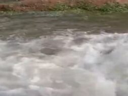 Water pipeline broken
