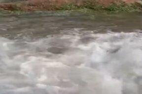 Water pipeline broken