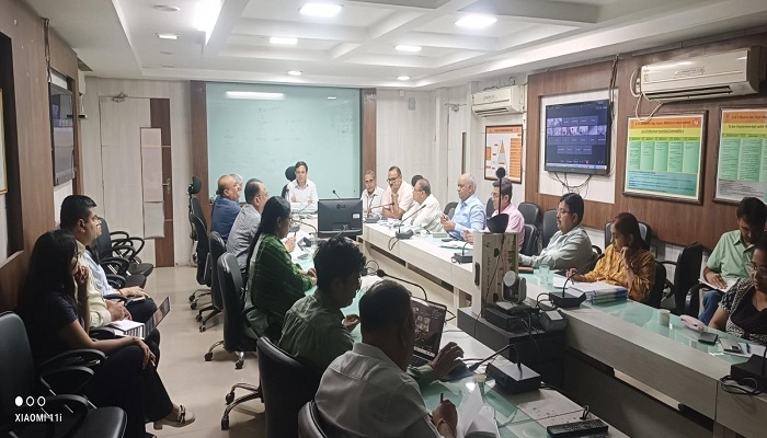 આરોગ્ય સંસ્થાઓમાં ફાયર સેફ્ટી સુવિધાની વર્ચ્યુઅલ સમીક્ષા