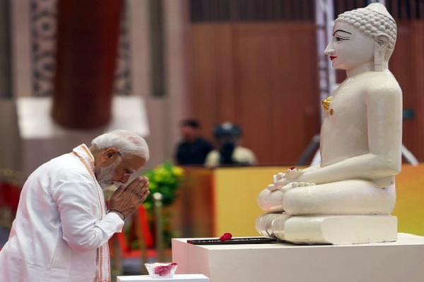 મહાવીર જયંતી પર રાષ્ટ્રપતિ, ઉપરાષ્ટ્રપતિ અને પીએમ મોદીની શુભેચ્છા