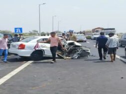 Accident, bhavnagar highway