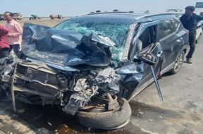 Accident, dholera highway