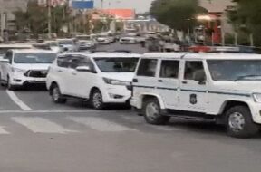 Police rehearsal, Ahmedabad