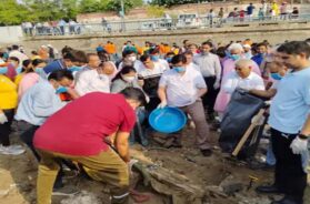 Sabarmati river,clean camping
