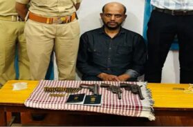 Weapons seized, gandhinagar