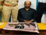 Weapons seized, gandhinagar