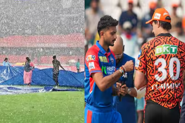 IPL : વરસાદને કારણે દિલ્હી સામેની મેચ રદ થતા SRH પ્લેઓફની રેસમાંથી બહાર
