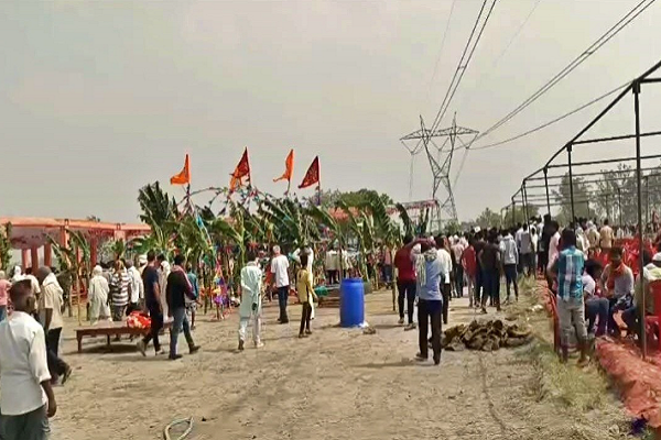ગાઝીપુરમાં કાશીદાસ પૂજા દરમિયાન કરંટ લાગતા એક કોન્સ્ટેબલ સહિત ચાર લોકોના મોત