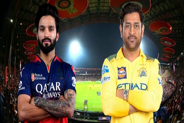 IPL: બેંગલુરુ અને ચેન્નઈ વચ્ચે મેચ, RCB જીતશે તો પ્લેઓફમાં પહોંચનારી પહેલી ટીમ બનશે!