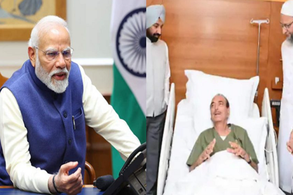 કુવૈતમાં ગુલામ નબી આઝાદની તબિયત લથડતા હોસ્પિટલમાં દાખલ કરાયા, પીએમ મોદીએ ફોન કર્યો