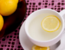lemon water