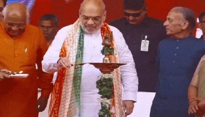 કેન્દ્રિય ગૃહમંત્રી અમિત શાહે અમદાવાદમાં પલ્લવ બ્રિજ સહિત અનેક વિકાસ કામોની ભેટ આપી
