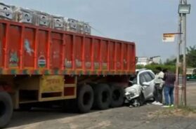 Accident, indor highway