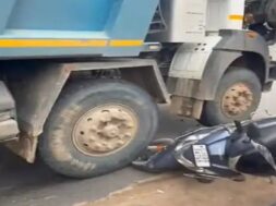 Accident, palanpur