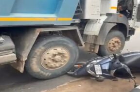 Accident, palanpur