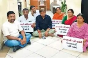 Baroda, VMC, protested