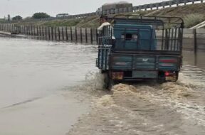 Bharat mala highway, rain