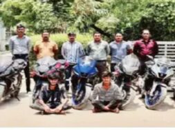 Bike thief caught
