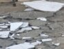 Crusts fell in the school classroom