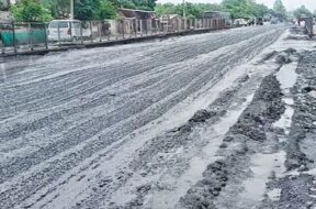 Highway, rain