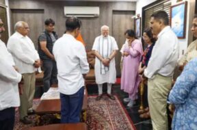 PM Modi consoled ajliben