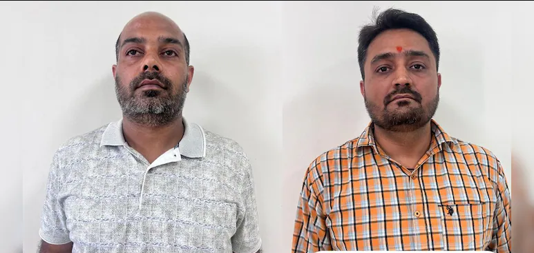 મધ્યપ્રદેશ સહિત 7 રાજ્યમાં 2280 કરોડની ઓનલાઈન છેતરપીંડી કેસમાં બે આરોપીની ધરપકડ