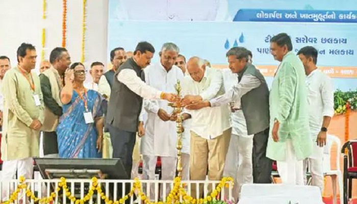 સુરેન્દ્રનગર જિલ્લામાં મુખ્યમંત્રીએ 696,25 કરોડના વિકાસ કામોનું લોકાર્પણ-ખાતમૂહુર્ત કર્યુ