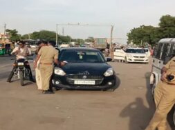 Tharad, police drive