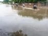 Tharad, water on road
