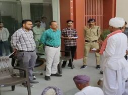 farmers presentation at narmada office