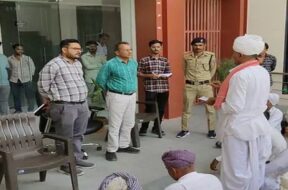 farmers presentation at narmada office