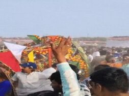 porbandar, mandap collepsed