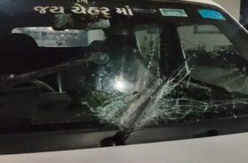 Attack on gujarati pilgrims in rajstahan