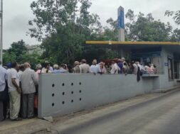 BRTS Bus Stand, Senior citizen line