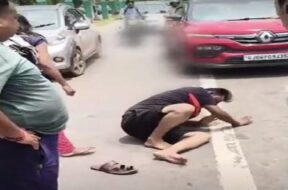 Baroda, Driver drunk