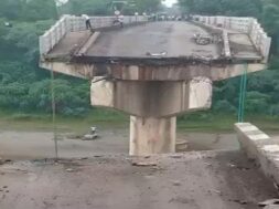 Bridge collapsed,