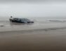 Car stuck in the sea of Dumas
