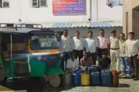 Diesel thief caught, Bhavnagar