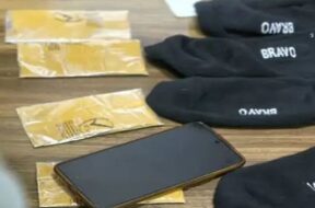 Gold powder seized