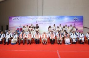 Gujarat meritime board, graduation ceremony