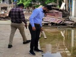 Mosquitoes at builder site , ahmedabad