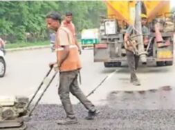 Road repairing