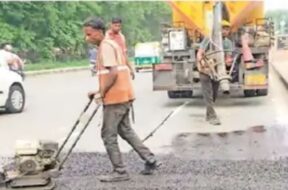 Road repairing