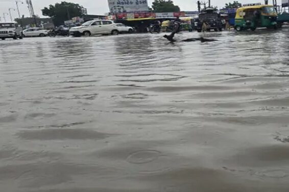 Tharad-Dhanera highway
