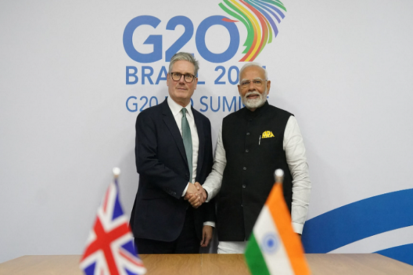 ભારત-બ્રિટન વચ્ચે FTA પર થશે હસ્તાક્ષર