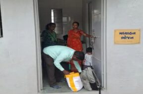 mid-day meal, checking the food department