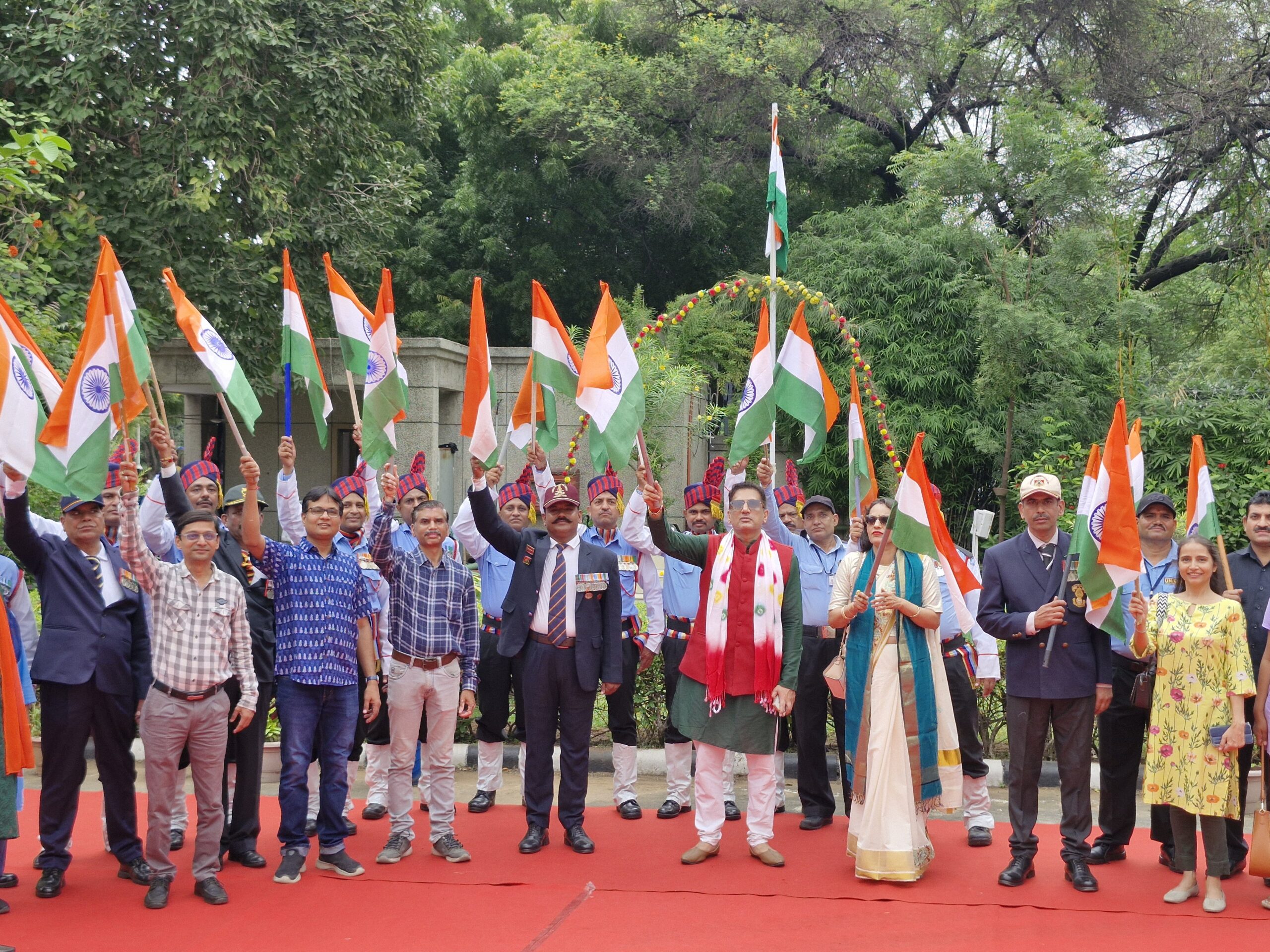 NIFT ગાંધીનગર ખાતે 79મા સ્વતંત્રતા દિવસની ઉજવણી
