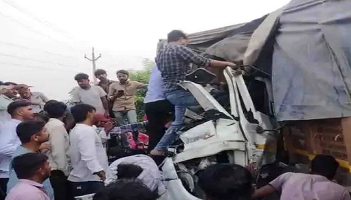 દાંતીવાડાના પાથાવાડા-ગુંદરી હાઈવે પર બે ટ્રક વચ્ચે અકસ્માતમાં બેના મોત
